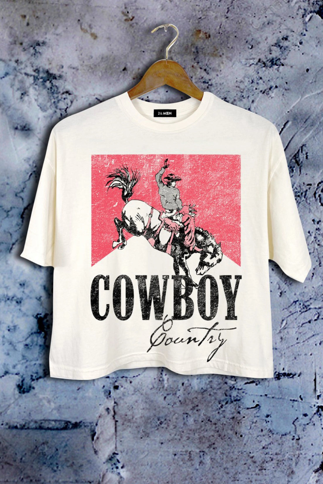 White Cowboy T-Shirt