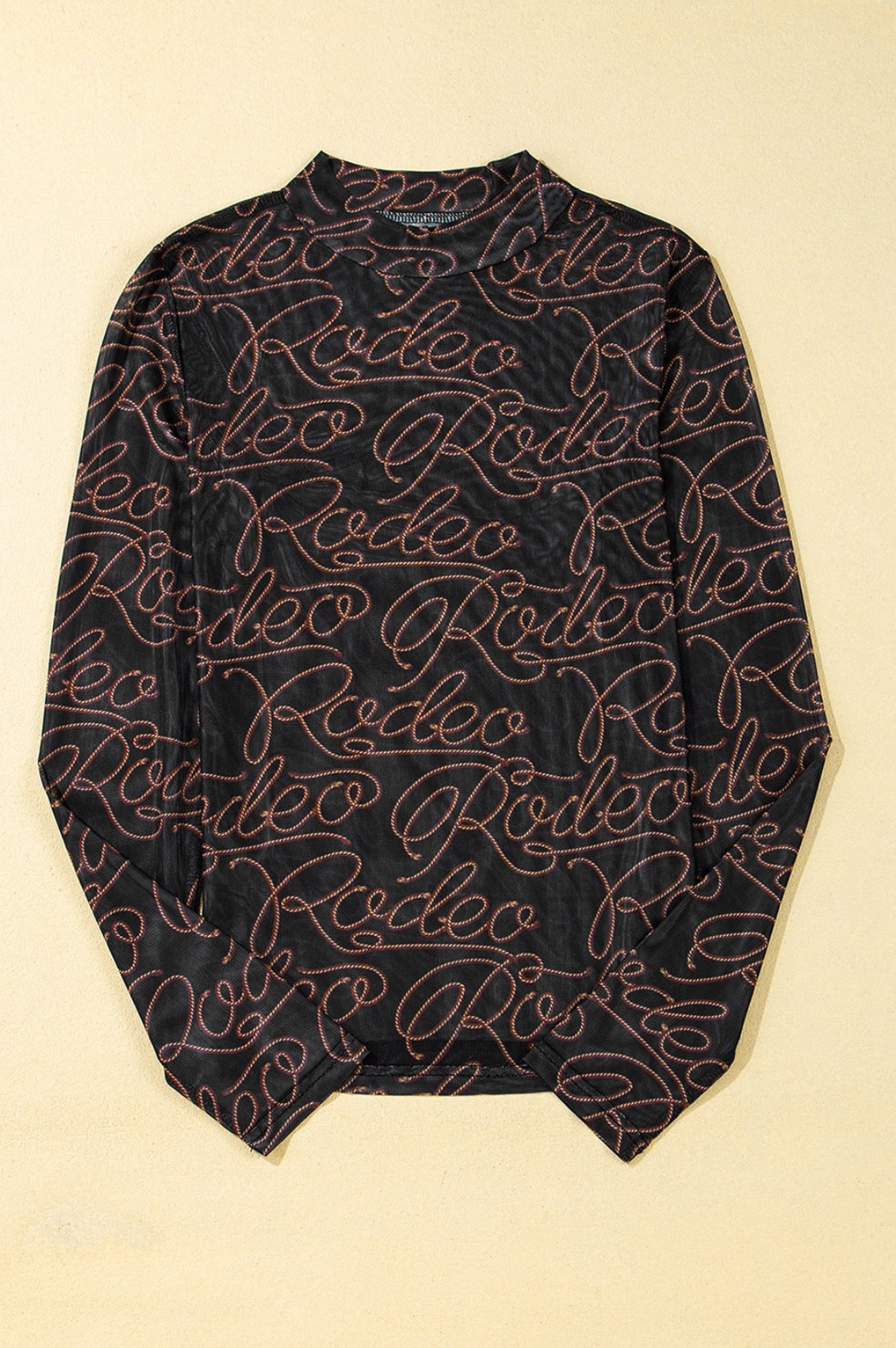 Rodeo Mock Neck