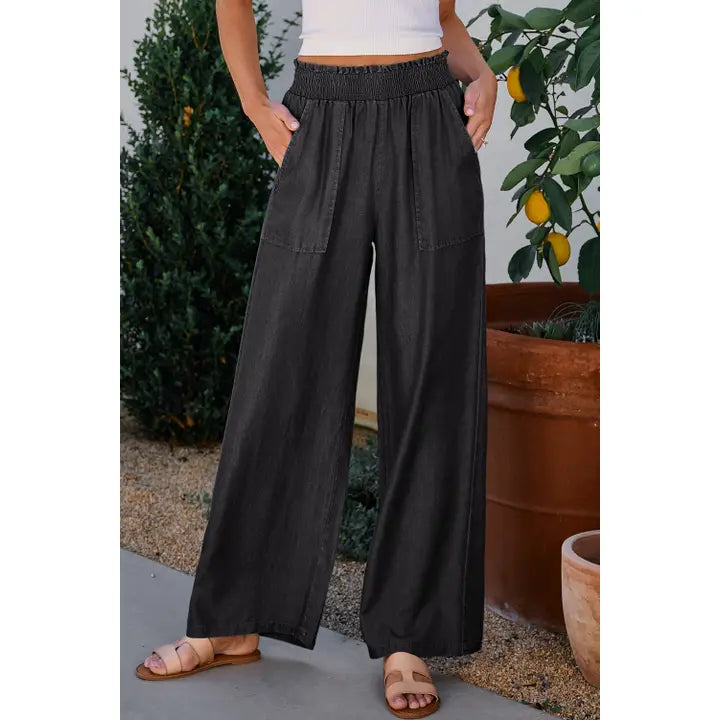 Black Wide Leg Pants